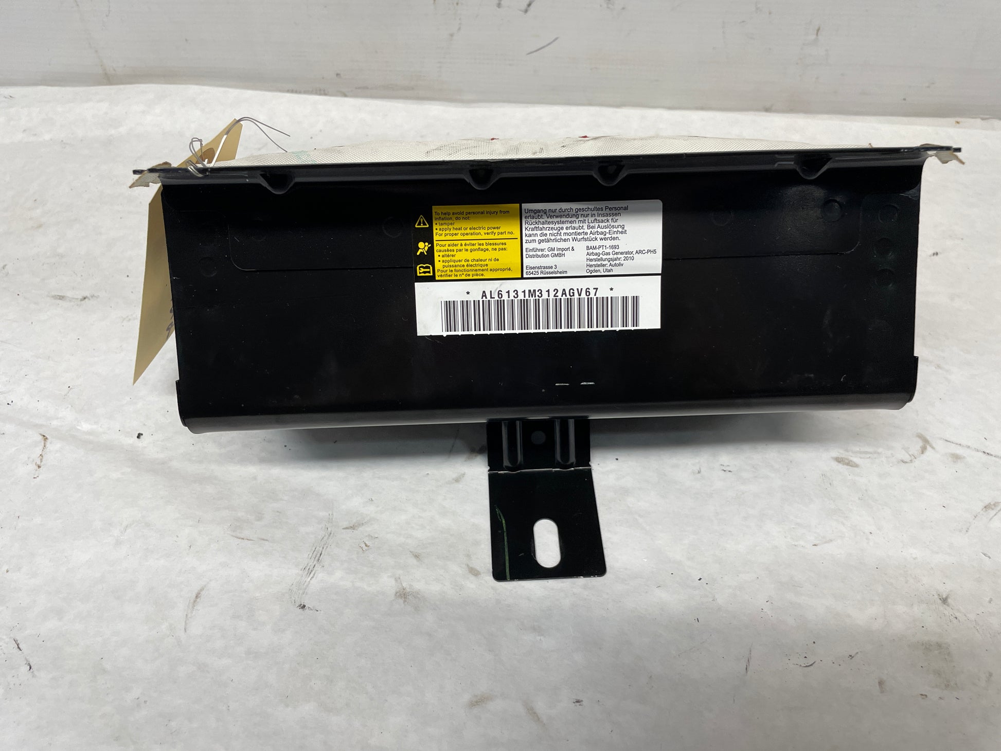 2013 Cadillac CTS-V Coupe RH Passenger Dash Airbag Air Bag OEM - Day's Parts Yard