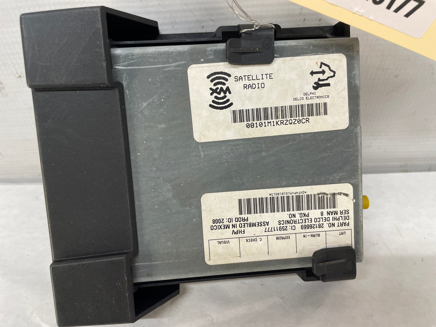 2009 Pontiac G8 G8 Satellite Radio Receiver Module OEM