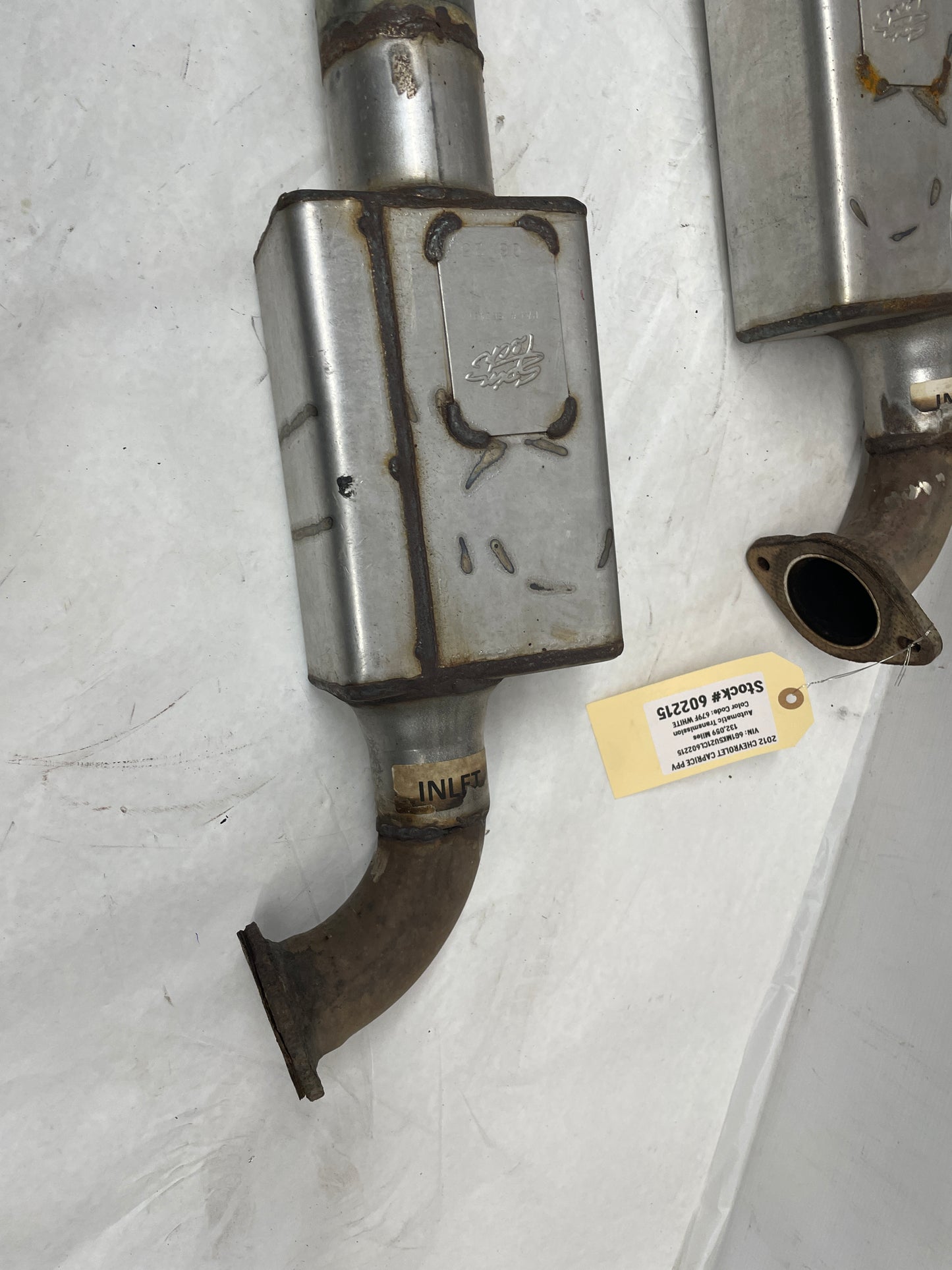 2012 Chevy Caprice PPV Spin Tech Axle Back Exhaust Mufflers