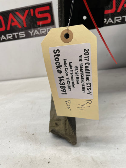 2017 Cadillac CTS-V RH Passenger Rear Fender Wheel Well House Liner OEM - Day's Parts Yard