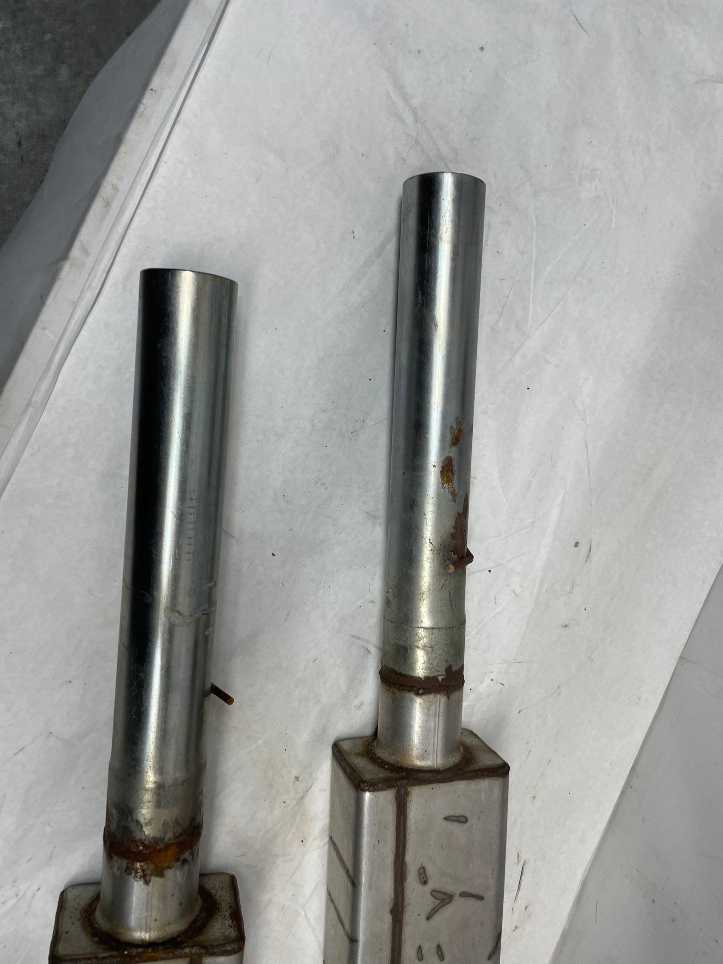 2012 Chevy Caprice PPV Spin Tech Axle Back Exhaust Mufflers