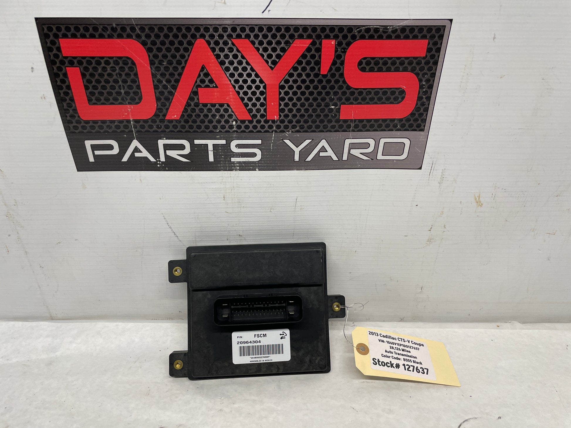 2013 Cadillac CTS-V Coupe Fuel Pump Control Module OEM - Day's Parts Yard
