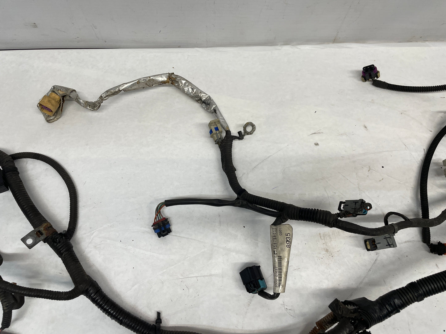 2012 Chevy Caprice PPV Engine Automatic Transmission Wire Wiring Harness OEM