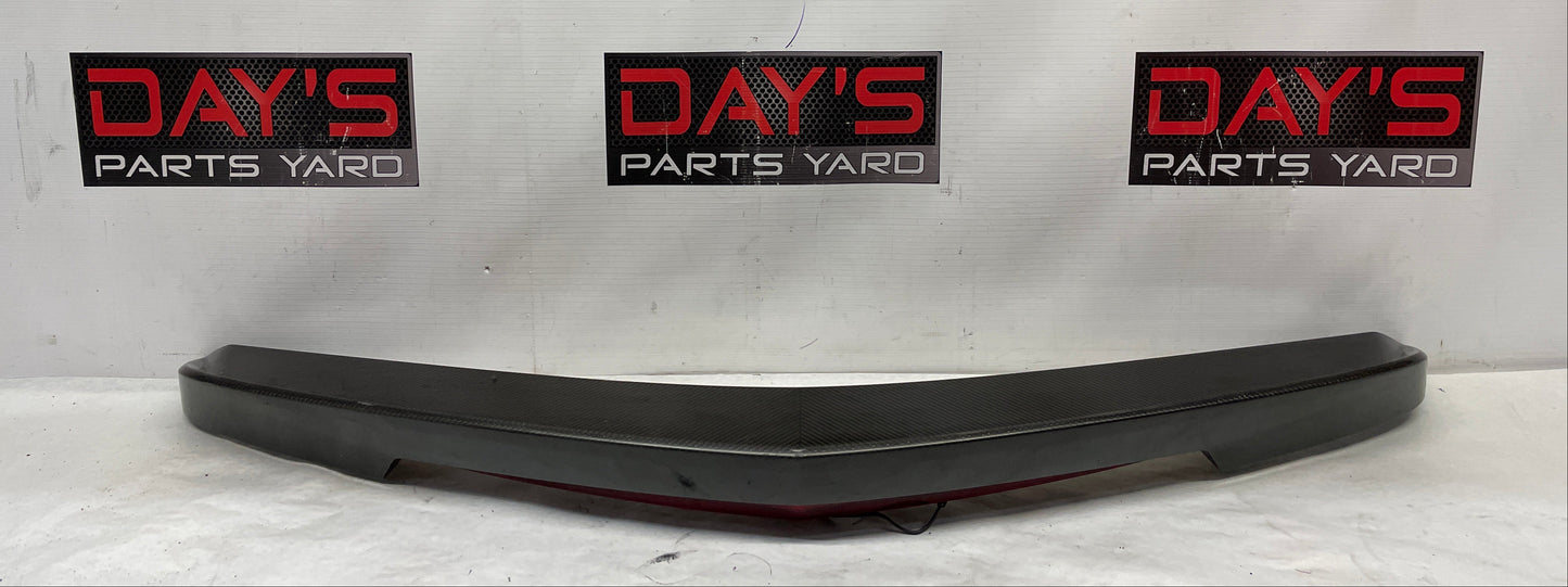 2017 Cadillac CTS-V Carbon Fiber Trunk Deck Lid Spoiler w/ Brake Light OEM - Day's Parts Yard