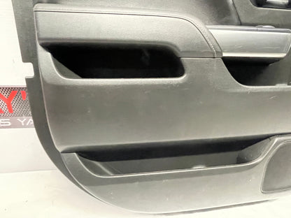 2015 Chevy Silverado K1500 LH Driver Rear Interior Door Panel Trim OEM - Day's Parts Yard