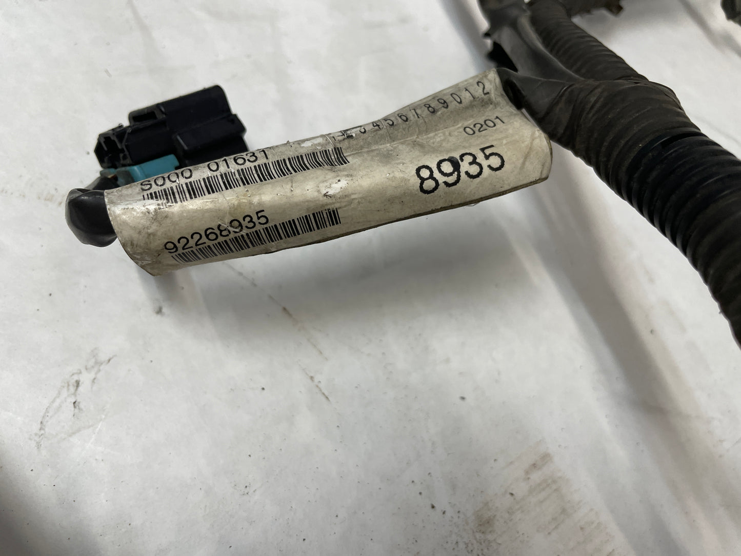 2012 Chevy Caprice PPV Engine Automatic Transmission Wire Wiring Harness OEM