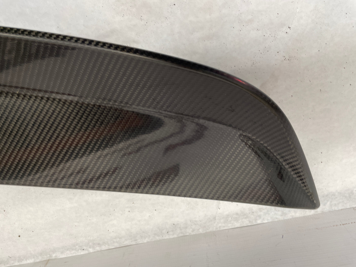 2017 Cadillac CTS-V Carbon Fiber Trunk Deck Lid Spoiler w/ Brake Light OEM - Day's Parts Yard