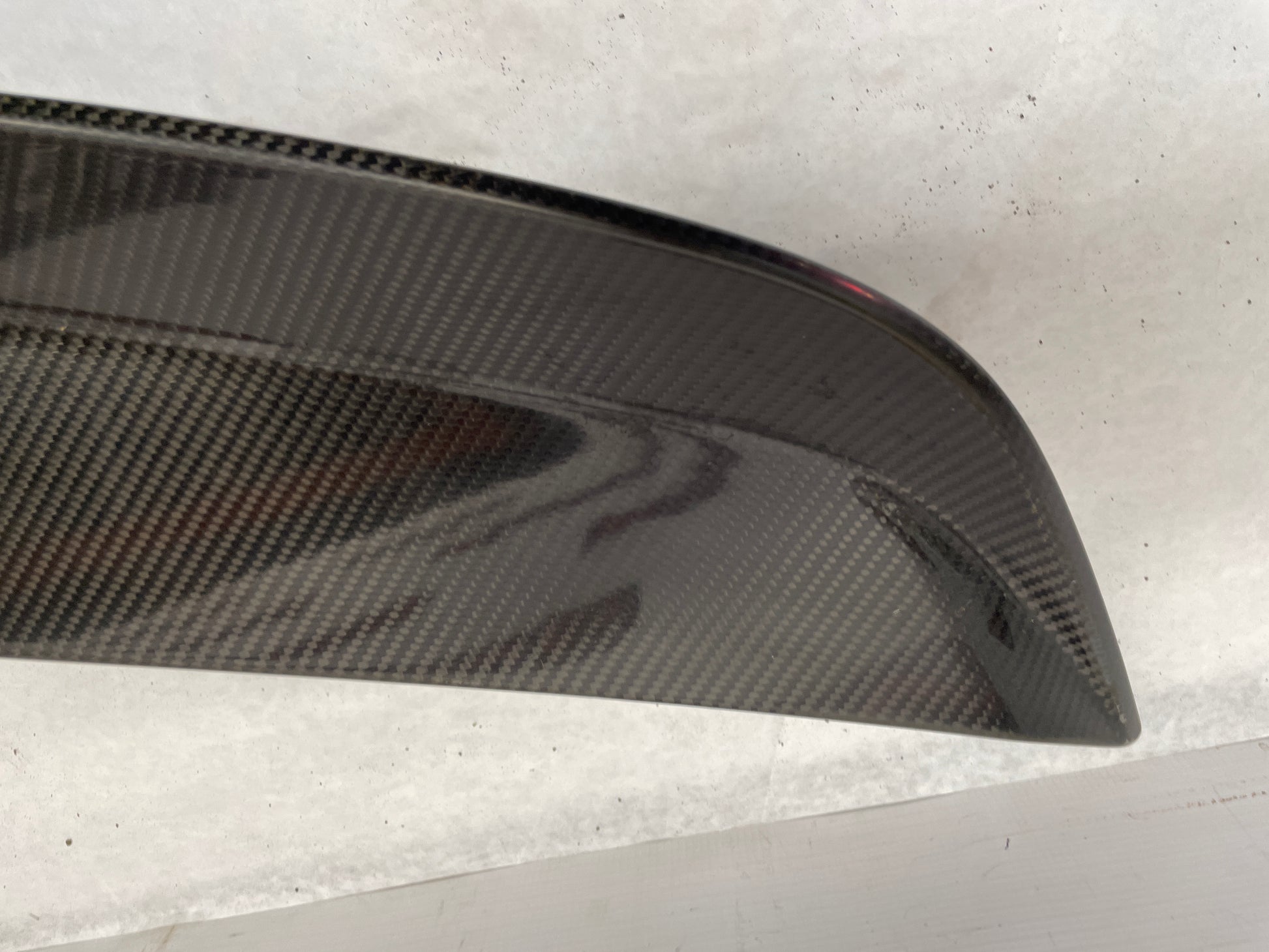 2017 Cadillac CTS-V Carbon Fiber Trunk Deck Lid Spoiler w/ Brake Light OEM - Day's Parts Yard