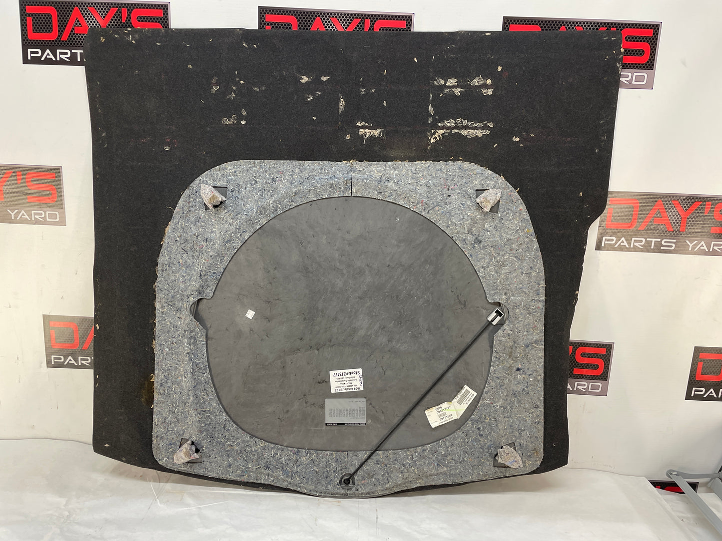 2009 Pontiac G8 GT Spare Tire Trunk Compartment Floor Carpet Mat Panel Cover OEM