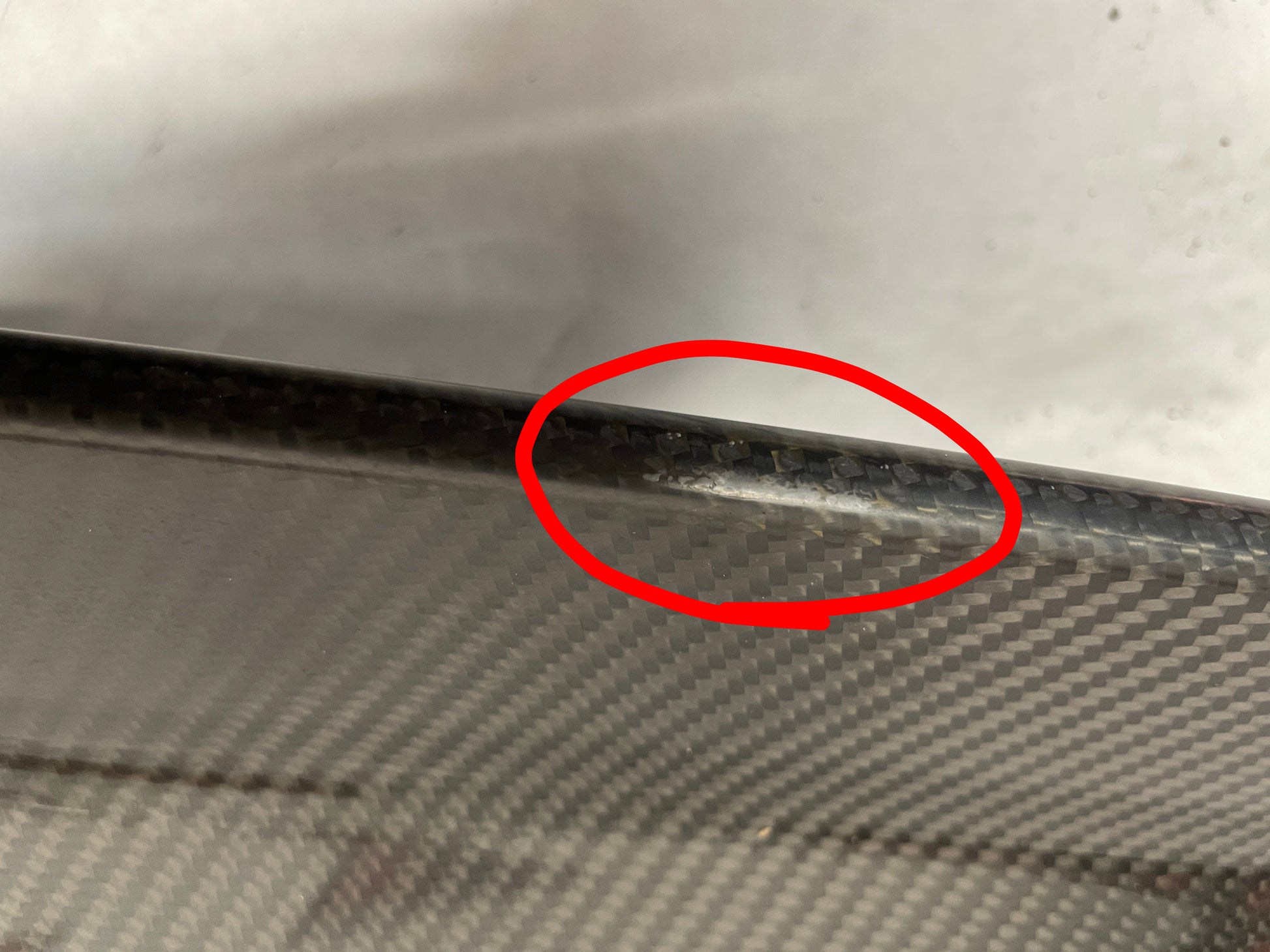 2017 Cadillac CTS-V Carbon Fiber Trunk Deck Lid Spoiler w/ Brake Light OEM - Day's Parts Yard