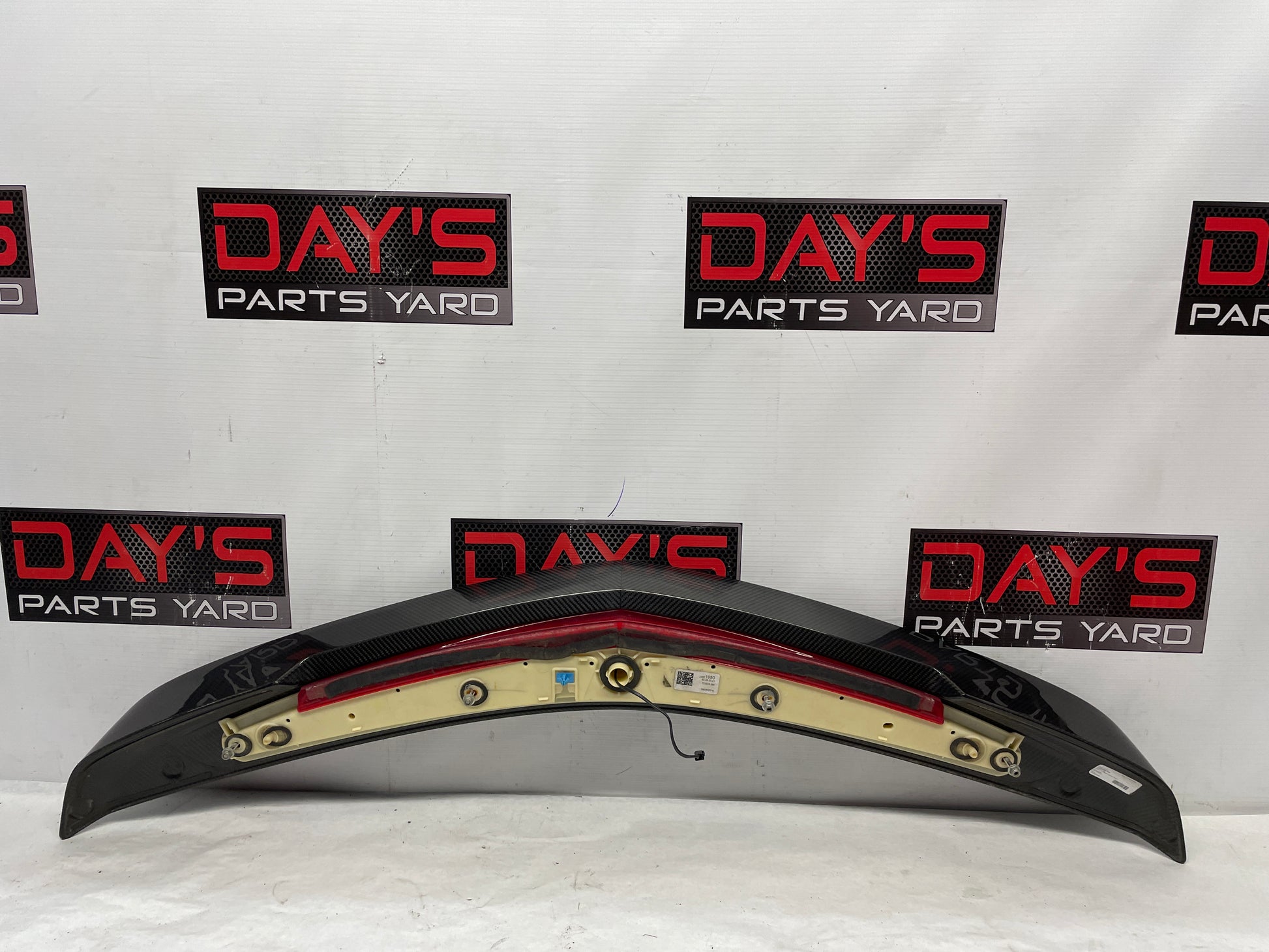 2017 Cadillac CTS-V Carbon Fiber Trunk Deck Lid Spoiler w/ Brake Light OEM - Day's Parts Yard