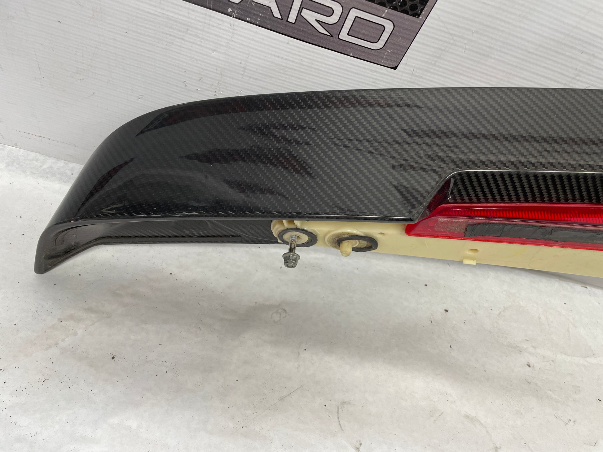 2017 Cadillac CTS-V Carbon Fiber Trunk Deck Lid Spoiler w/ Brake Light OEM - Day's Parts Yard