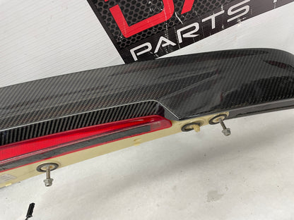 2017 Cadillac CTS-V Carbon Fiber Trunk Deck Lid Spoiler w/ Brake Light OEM - Day's Parts Yard