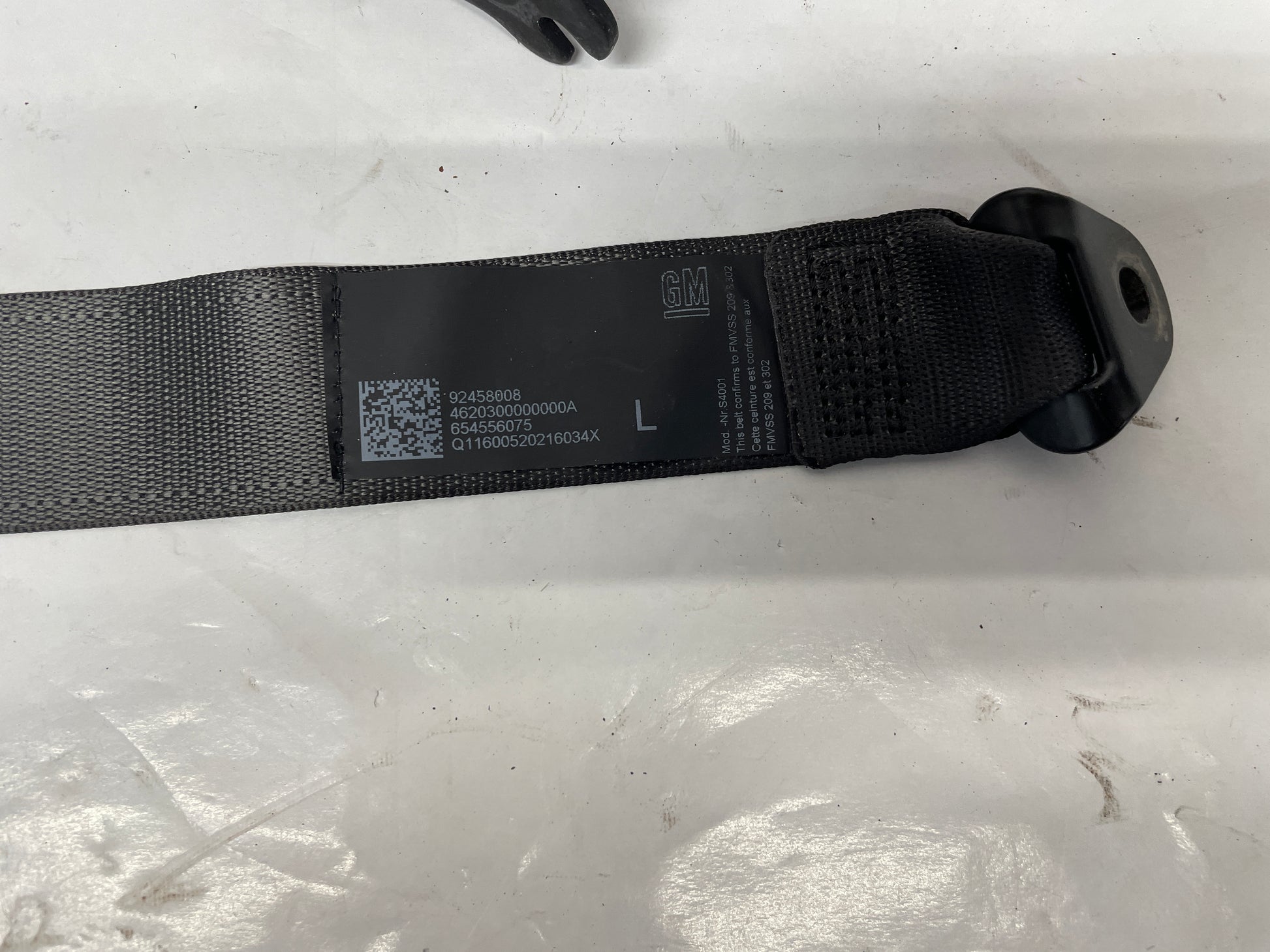 2016 Chevy SS Sedan Rear Seatbelt Seat Belt Retractor w/ Buckles Set OEM - Day's Parts Yard