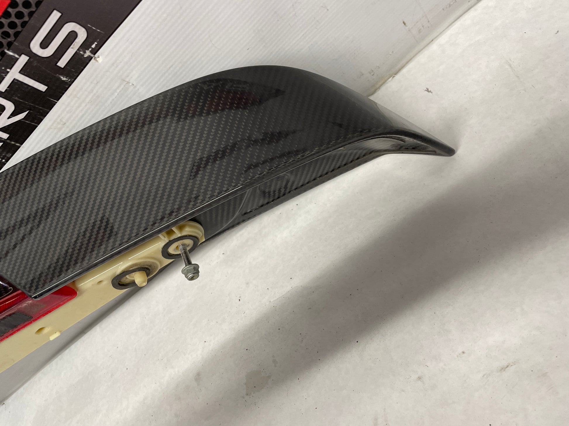 2017 Cadillac CTS-V Carbon Fiber Trunk Deck Lid Spoiler w/ Brake Light OEM - Day's Parts Yard