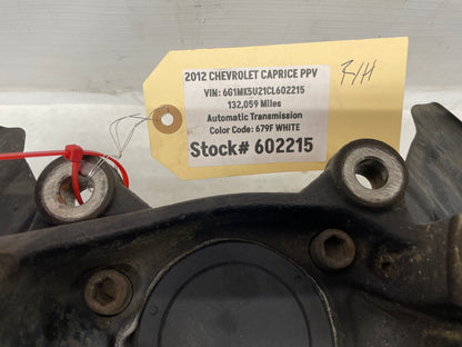 2012 Chevy Caprice PPV RH Passenger Front Suspension Spindle Knuckle Hub Assembly OEM