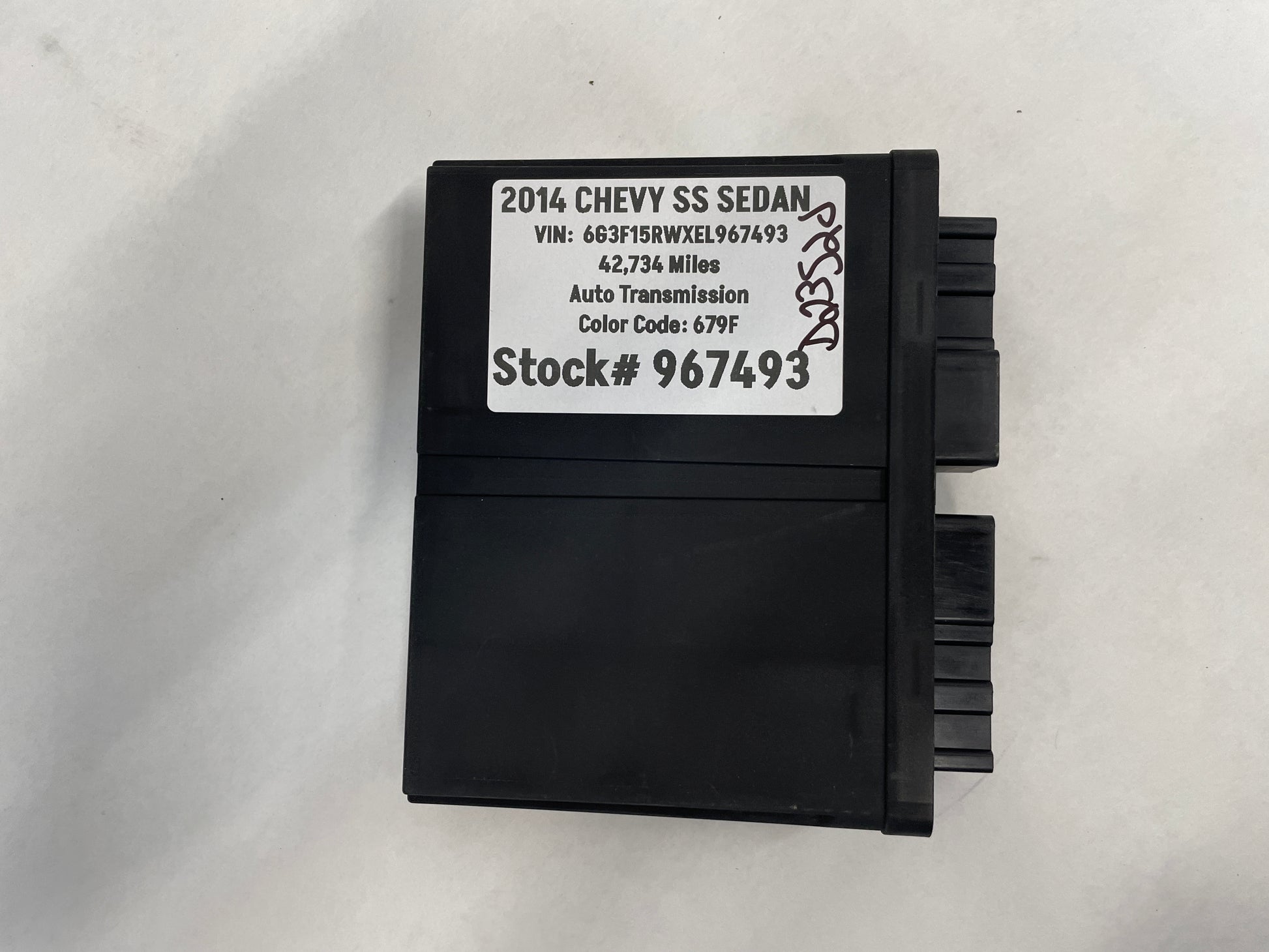 2014 Chevy SS Sedan Keyless Entry Control Module OEM - Day's Parts Yard