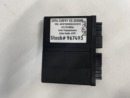 2014 Chevy SS Sedan Keyless Entry Control Module OEM - Day's Parts Yard