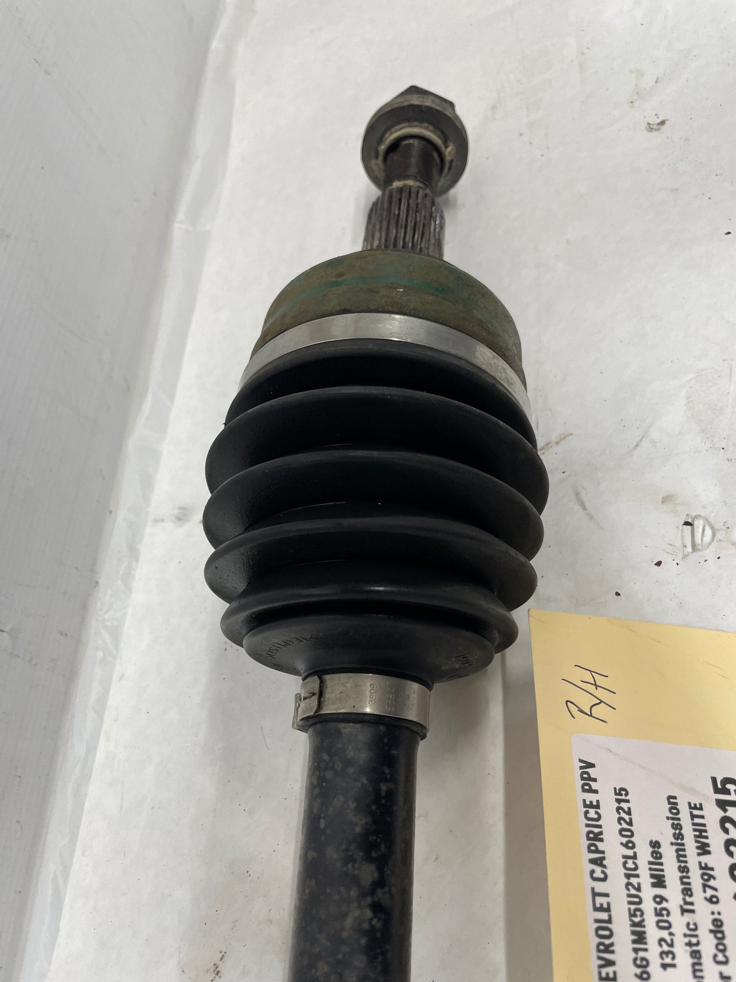 2012 Chevy Caprice PPV RH Passenger Rear CV Axle Half Shaft OEM