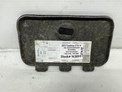 2017 Cadillac CTS-V LH Driver Rear Trunk Fuse Access Cover Compartment Panel Trim OEM - Day's Parts Yard