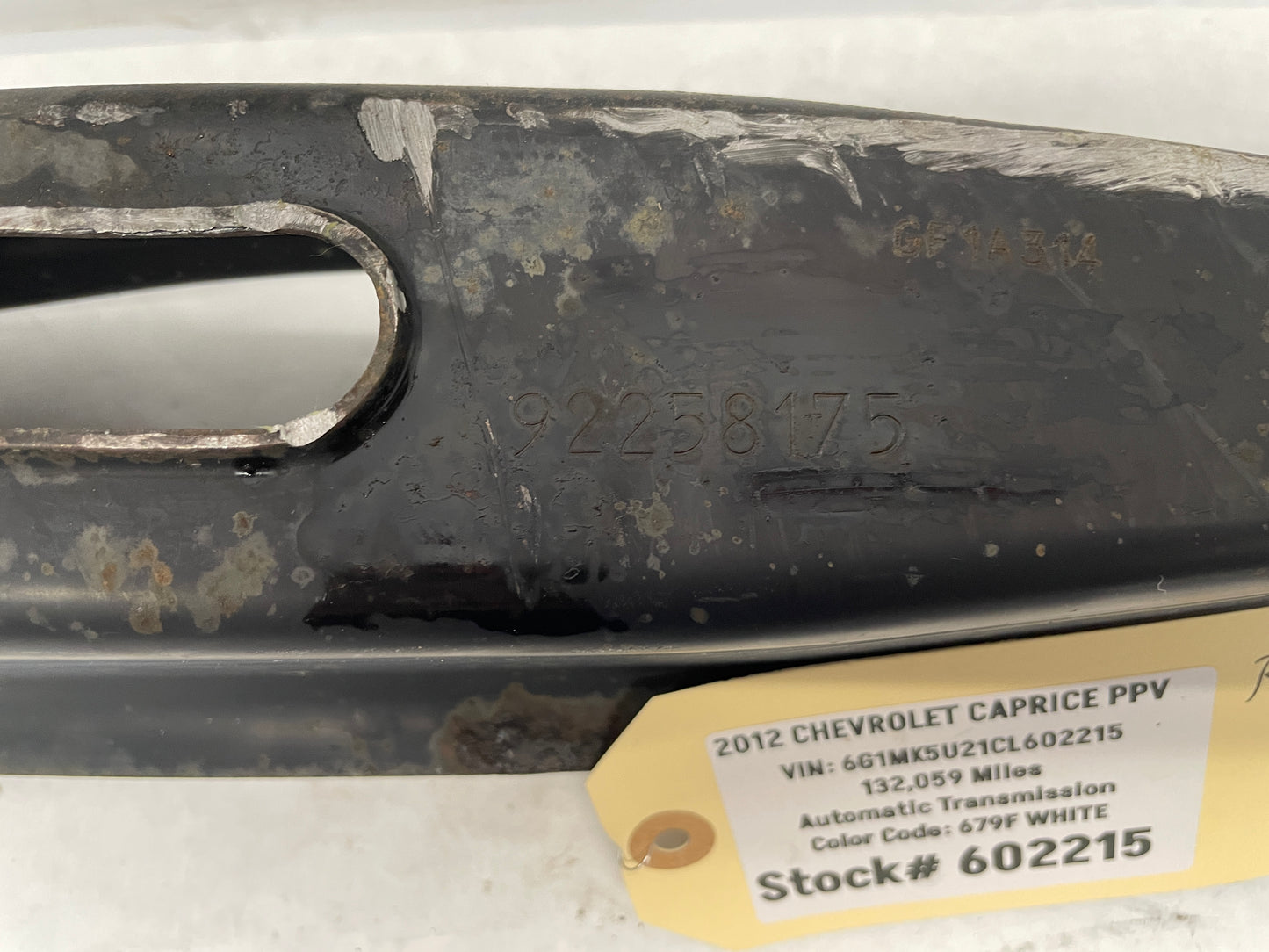 2012 Chevy Caprice PPV RH Passenger Rear Suspension Lower Control Arm OEM