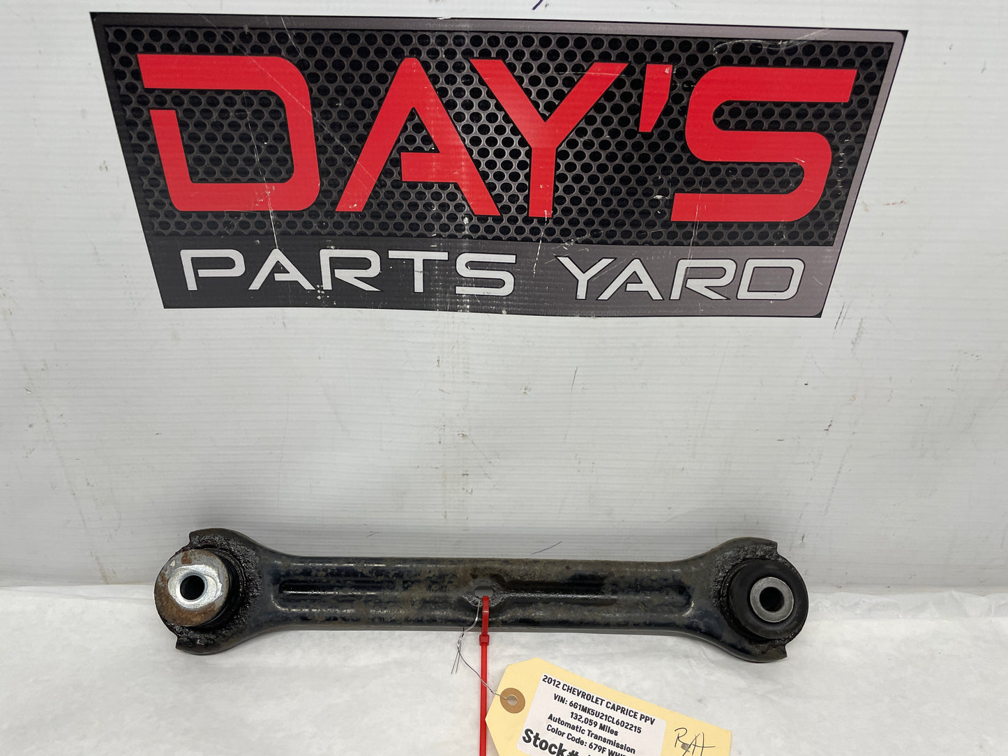 2012 Chevy Caprice PPV RH Passenger Rear Suspension Adjuster Control Arm Link OEM