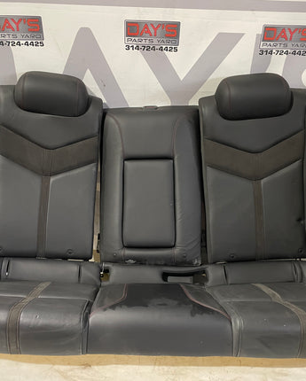 2014-2017 Chevrolet SS Sedan Rear Seats Black Leather and Suede OEM