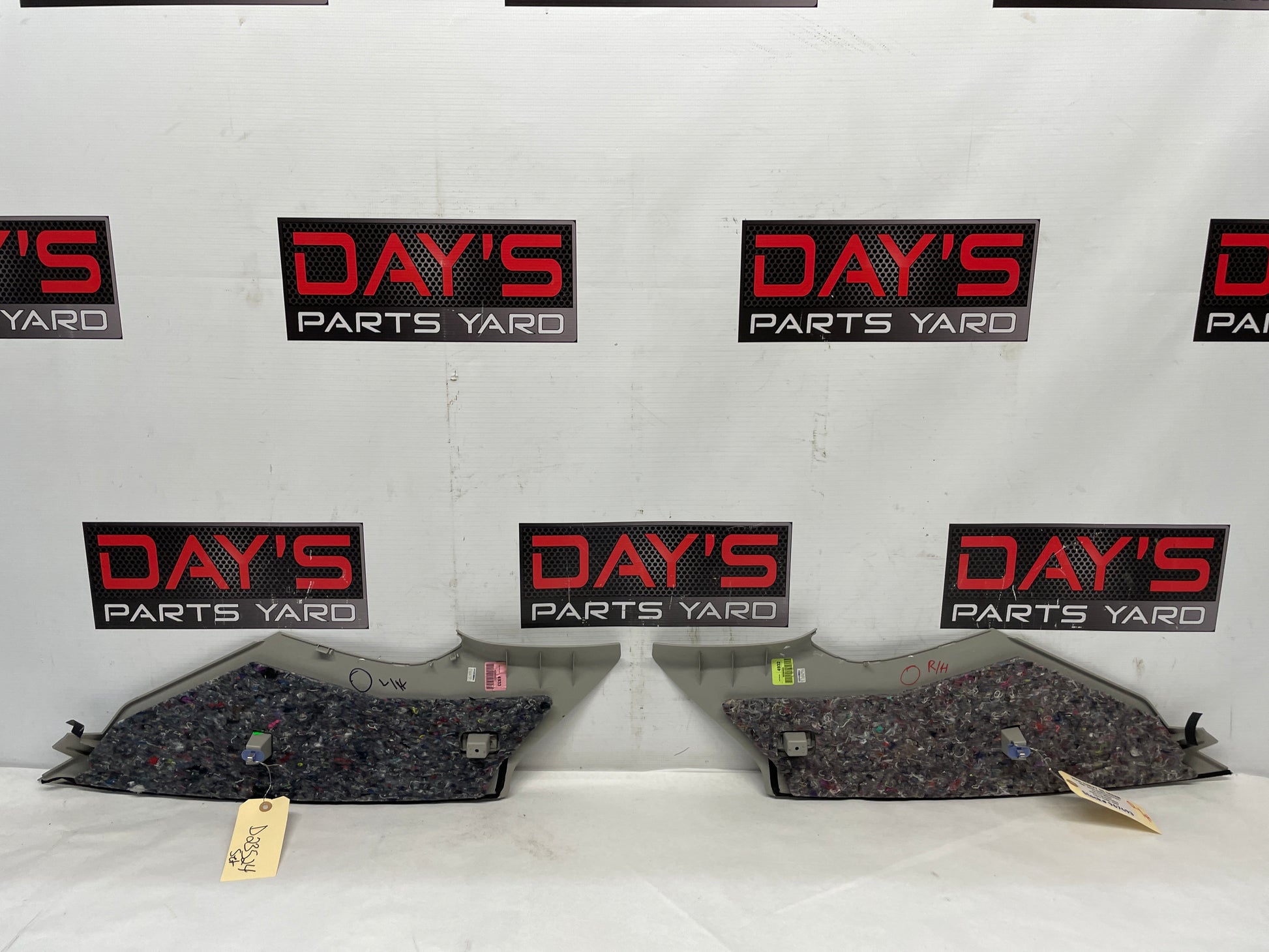 2014 Chevy SS Sedan RH & LH Interior Quarter Panel C Pillar Trim OEM - Day's Parts Yard