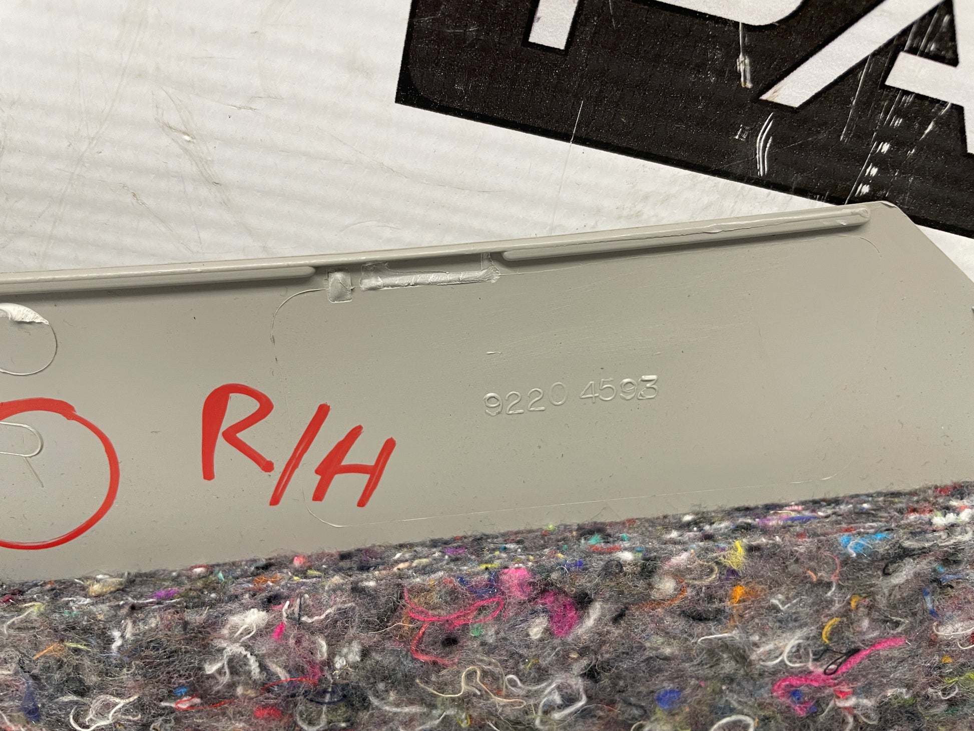 2014 Chevy SS Sedan RH & LH Interior Quarter Panel C Pillar Trim OEM - Day's Parts Yard