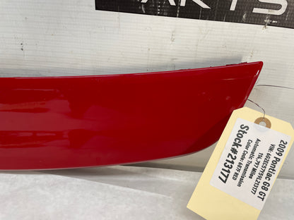 2009 Pontiac G8 GT Trunk Deck Lid Spoiler Wing Red OEM