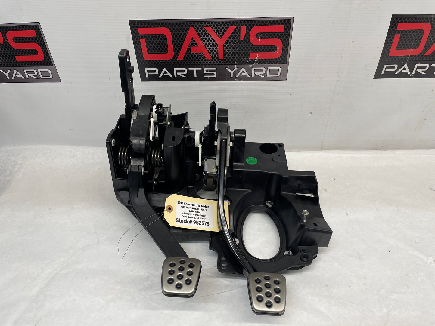 2015 Chevy SS Sedan Manual Clutch Pedal Set OEM