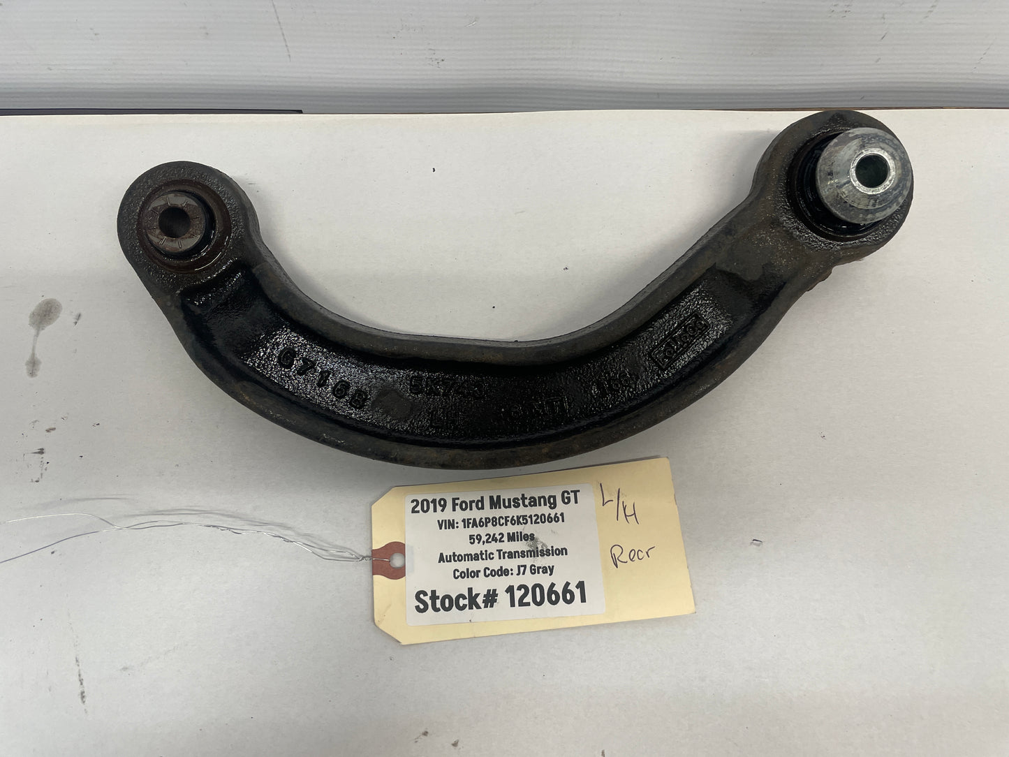 2019 Ford Mustang GT LH Driver Rear Upper Control Arm OEM
