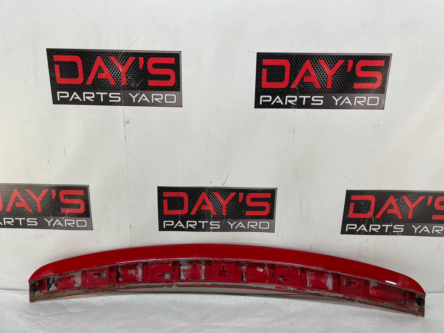 2009 Pontiac G8 GT Trunk Deck Lid Spoiler Wing Red OEM