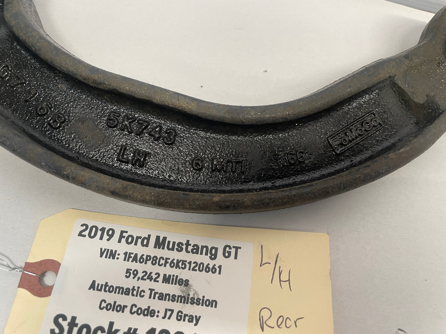 2019 Ford Mustang GT LH Driver Rear Upper Control Arm OEM