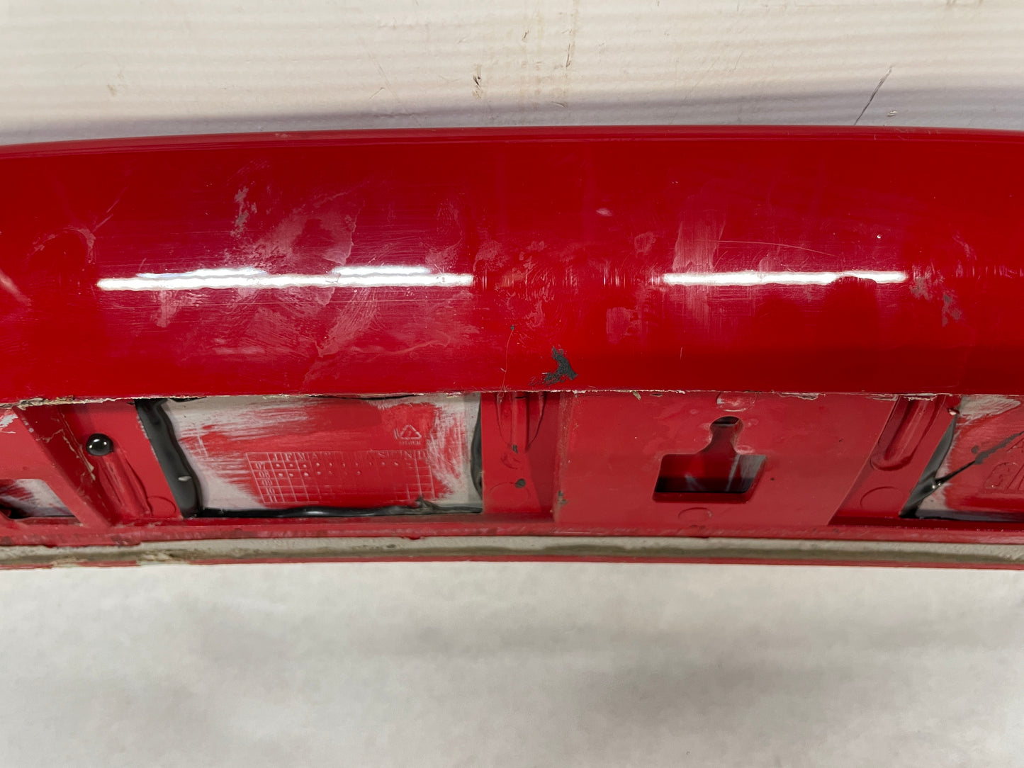 2009 Pontiac G8 GT Trunk Deck Lid Spoiler Wing Red OEM