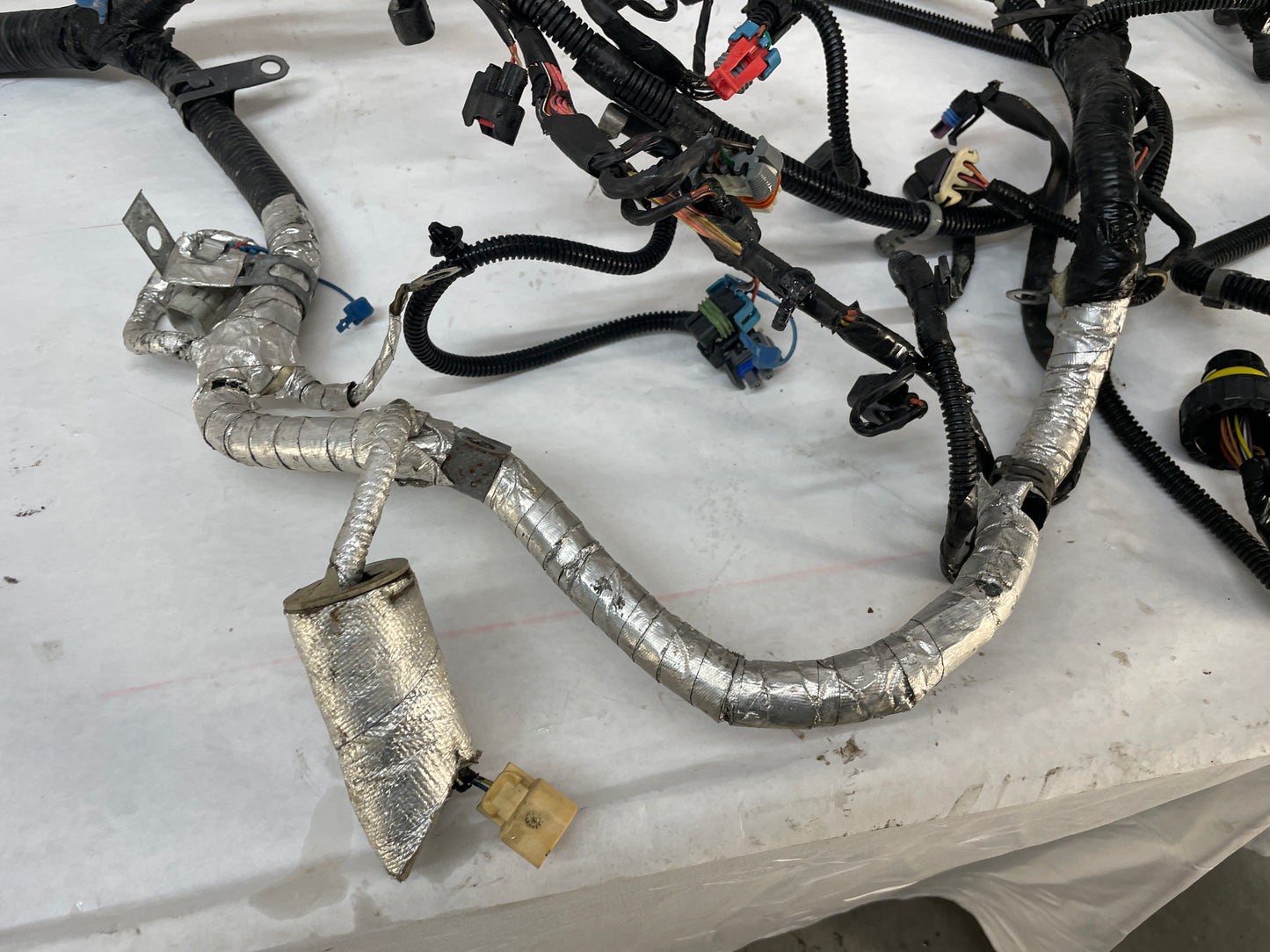 2008 Chevy C6 Corvette Engine Motor Automatic Transmission Wire Wiring Harness OEM