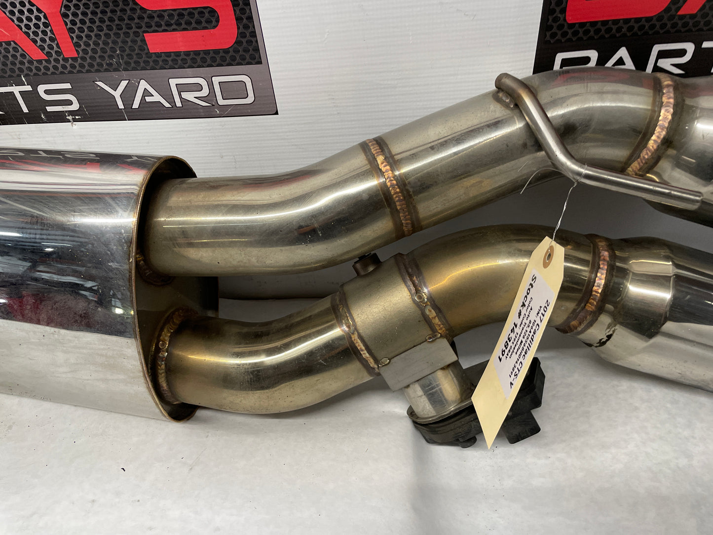 2017 Cadillac CTS-V Extreme Online Store Axle Back Exhaust - Day's Parts Yard