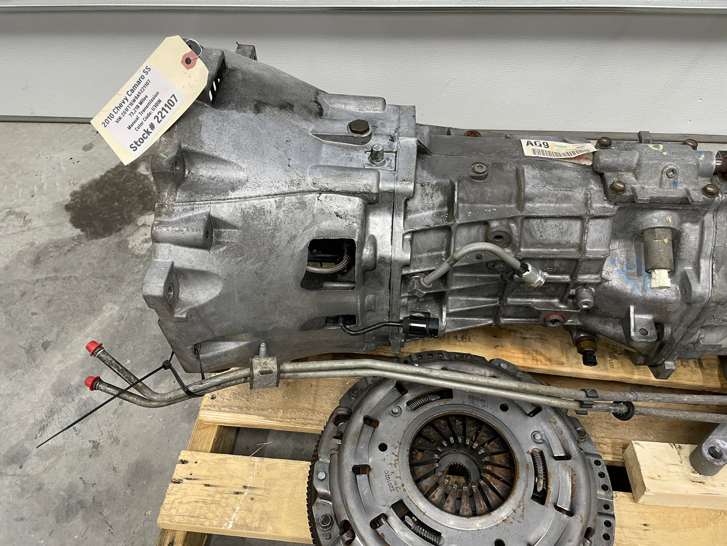 2010 Chevy Camaro SS Manual Transmission TR6060 OEM