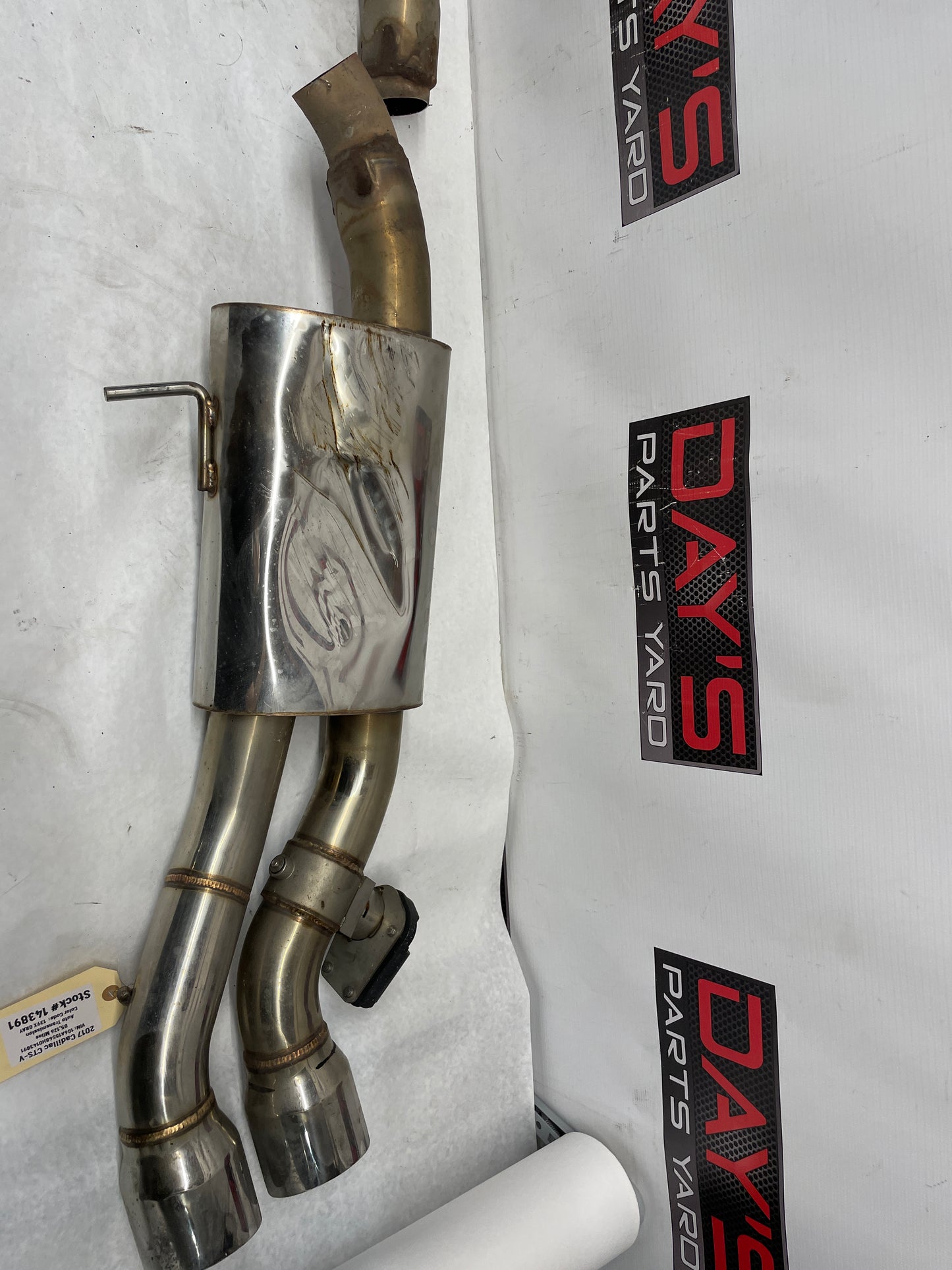 2017 Cadillac CTS-V Extreme Online Store Axle Back Exhaust - Day's Parts Yard