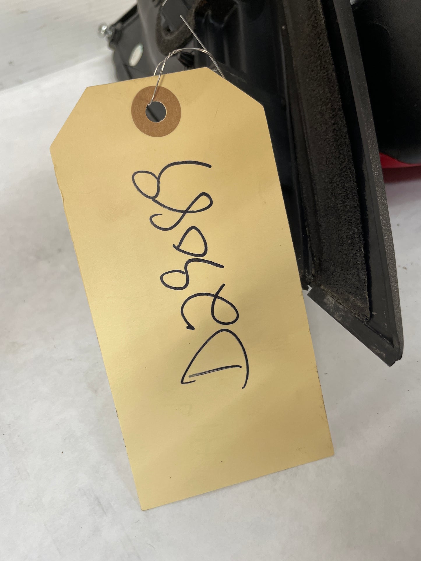 2009 Pontiac G8 GT LH Driver Exterior Out Side Door Mirror Red OEM