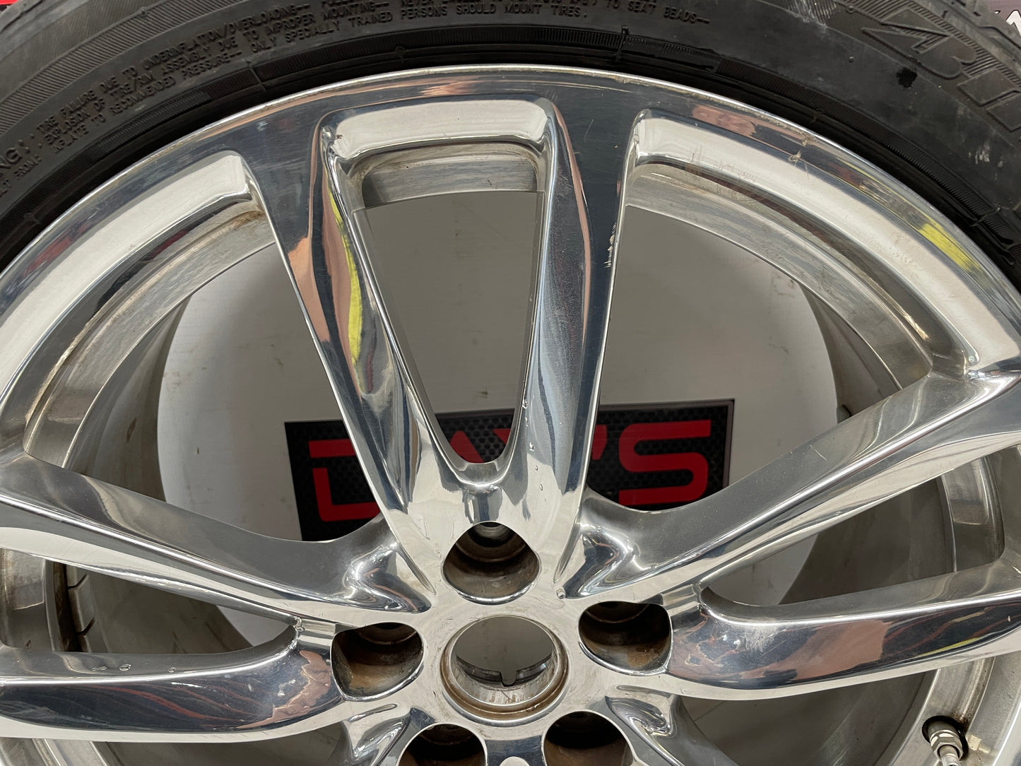 2014 Chevy SS Sedan Factory OEM Spare Wheel and Tire 19X8.5 OEM - Day's Parts Yard