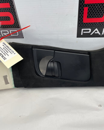 2018 Cadillac CTS-V RH & LH Interior B Pillar Upper Trim Black Suede OEM