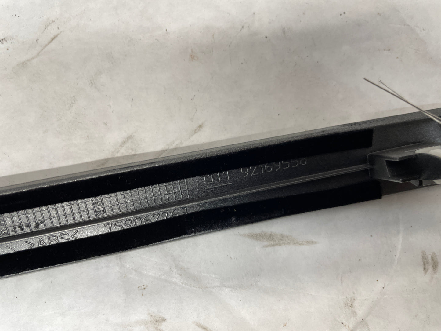 2008 Pontiac G8 Base LH & RH Silver Dash Trim Accent Applique Panel OEM - Day's Parts Yard
