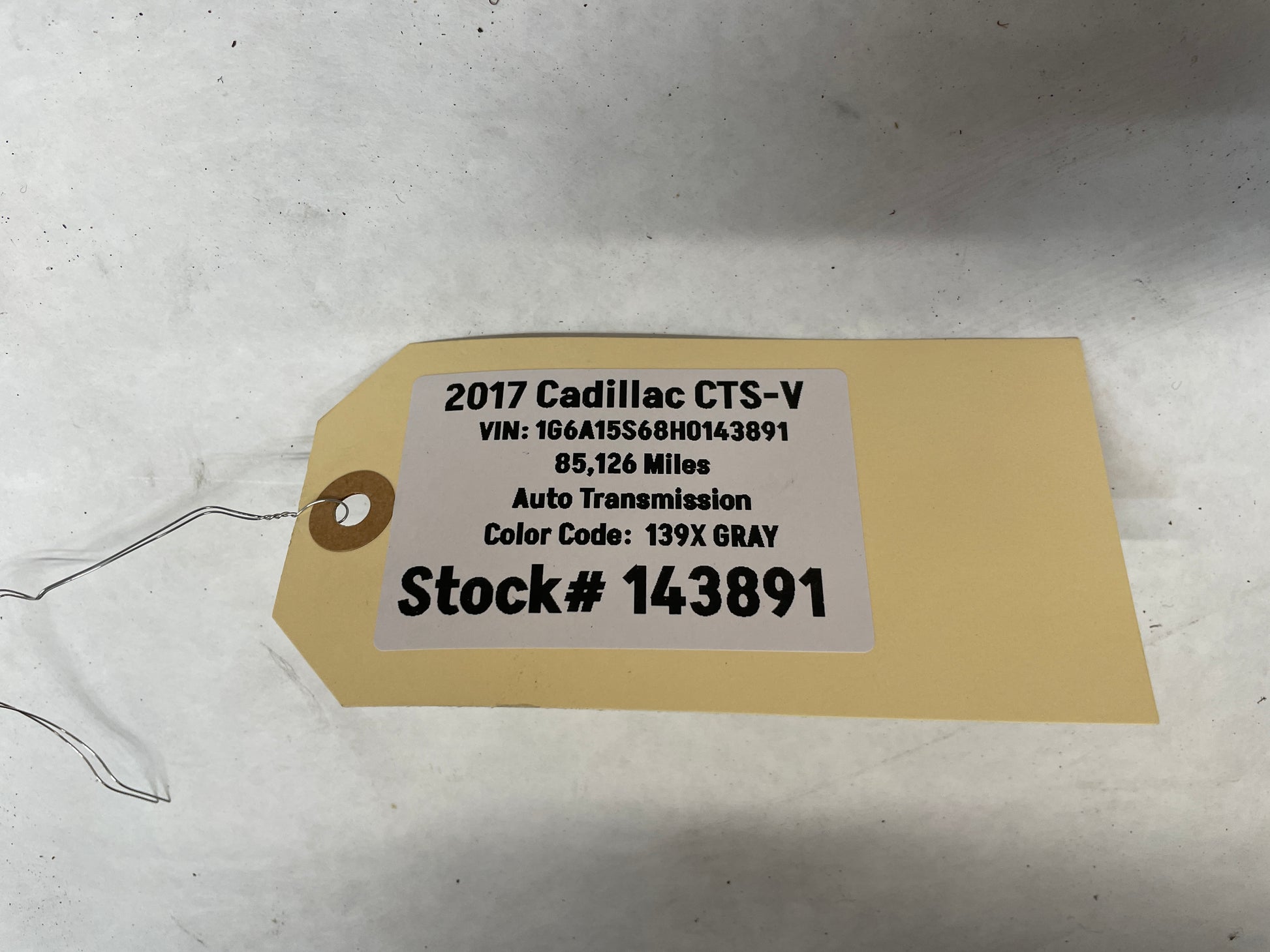 2017 Cadillac CTS-V Rear Trunk Floor Cargo Compartment Carpet Cover Panel Trim OEM - Day's Parts Yard