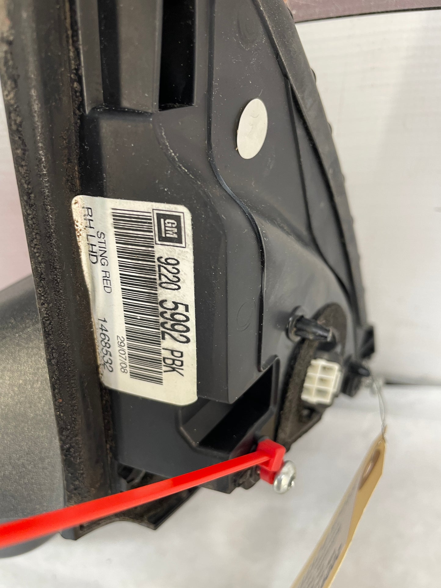 2009 Pontiac G8 GT RH Passenger Exterior Out Side Door Mirror OEM