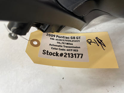 2009 Pontiac G8 GT RH Passenger Exterior Out Side Door Mirror OEM