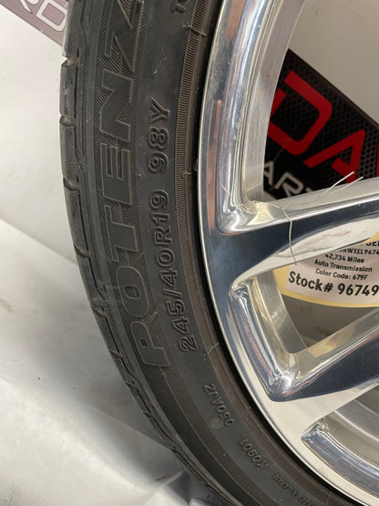 2014 Chevy SS Sedan Factory OEM Spare Wheel and Tire 19X8.5 OEM - Day's Parts Yard