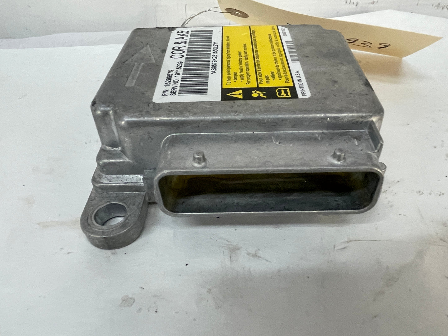 2008 Chevy C6 Corvette Airbag Air Bag Sensing Diagnostic Control Module OEM