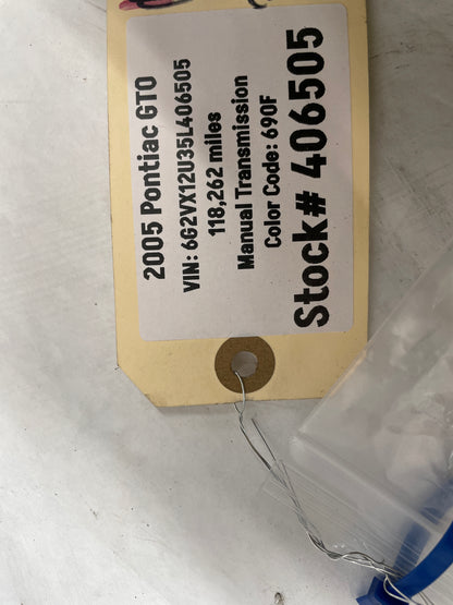 2005 Pontiac GTO RH Passenger Front Seatbelt Retractors OEM - Day's Parts Yard