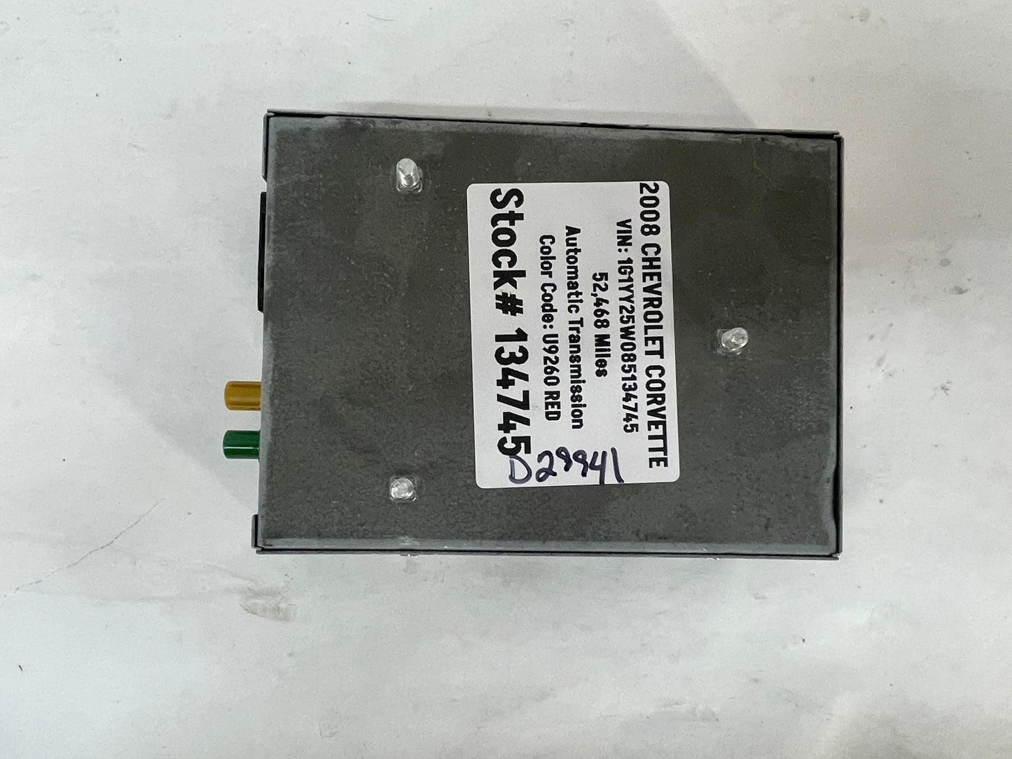 2008 Chevy C6 Corvette Satellite Radio Module Receiver OEM